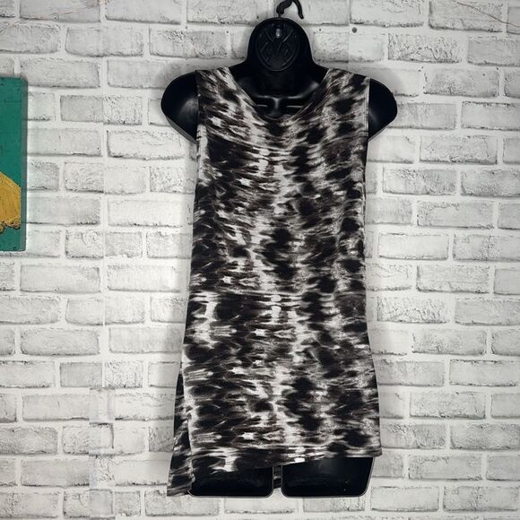 Lucy & Laurel Tie Dye Tank Top Slouch Neck Size Medium M - Picture 4 of 5